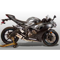 M4 STREET SLAYER FULL SYSTEM WITH TITANIUM CANISTER 2009-2024 Kawasaki ZX-6R