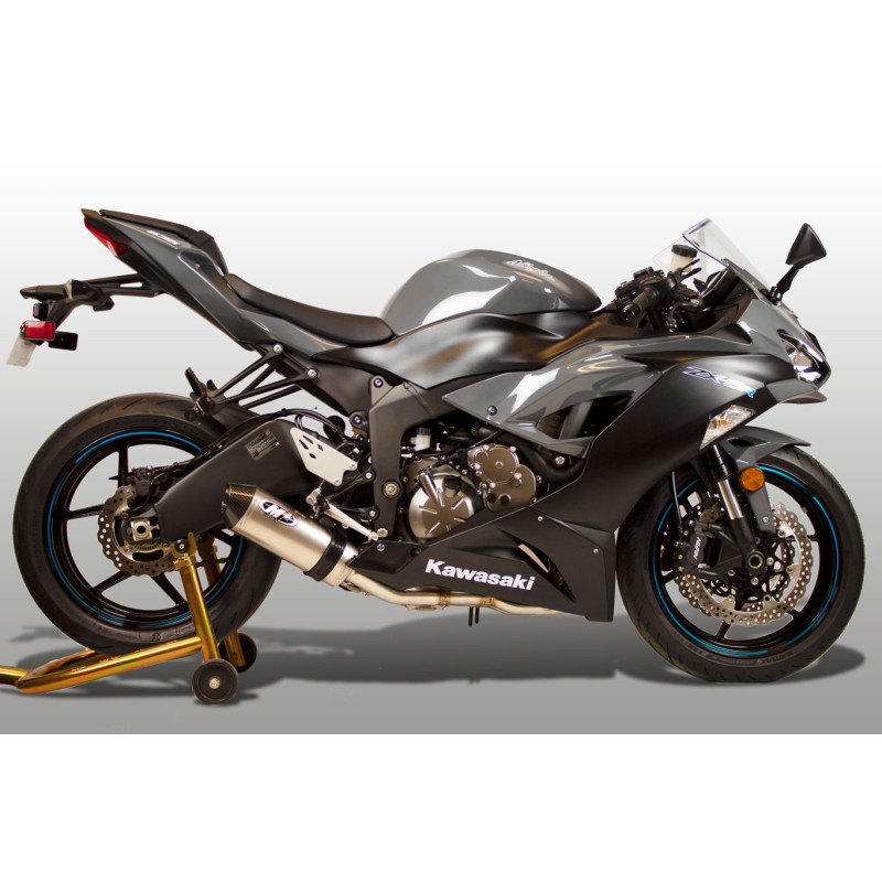 M4 STREET SLAYER FULL SYSTEM WITH TITANIUM CANISTER 2009-2024 Kawasaki ZX-6R