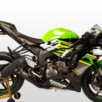  M4 FULL SYSTEM WITH BLACK GP19 CANISTER 2009-2024 Kawasaki ZX-6R