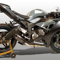 M4 FULL SYSTEM WITH CARBON STREET SLAYER CANISTER 2009-2024 Kawasaki ZX-6R M4 FULL SYSTEM WITH CARBON STREET SLAYER CANISTER 2009-2024 Kawasaki ZX-6R