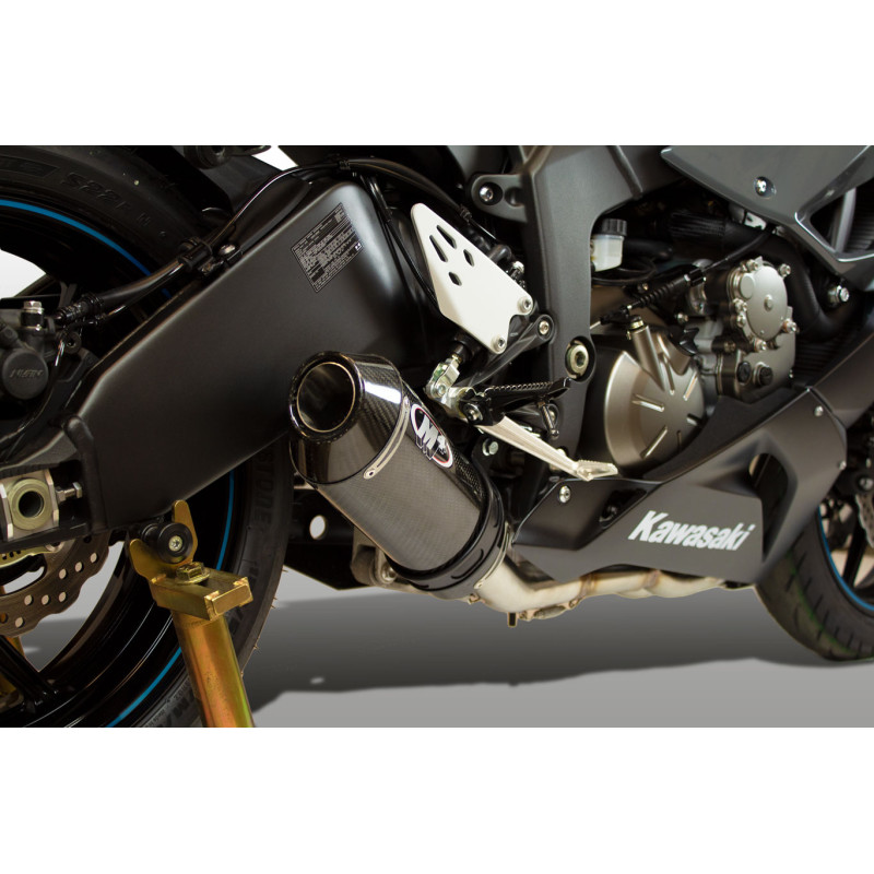 M4 FULL SYSTEM WITH CARBON STREET SLAYER CANISTER 2009-2024 Kawasaki ZX-6R M4 FULL SYSTEM WITH CARBON STREET SLAYER CANISTER 2009-2024 Kawasaki ZX-6R