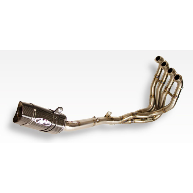 M4 Full Titanium System with Tech1 Carbon Canister - Kawasaki ZX-10R (2021-2023)