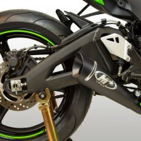 M4 FULL TITANIUM SYSTEM WITH BLACK GP19 CANISTER 2016-2020 Kawasaki ZX-10R