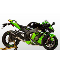 M4 FULL SYSTEM STAINLESS WITH TECH1 CARBON FIBER CANISTER 2016-2023 Kawasaki ZX-10R