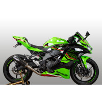 M4 Full System Exhaust w/ X96 Carbon Canister - Kawasaki ZX-4RR (2023) M4 Full System Exhaust w/ X96 Carbon Canister - Kawasaki ZX-4RR (2023)