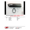 M4 BOLT-ON SYSTEM WITH CARBON CANISTER 2001-02 Suzuki GSX-R1000