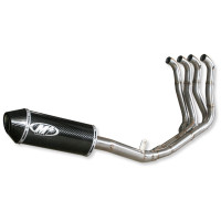 M4 RACE FULL SYSTEM WITH CARBON FIBER CANISTER 2007-08 Suzuki GSX-R1000