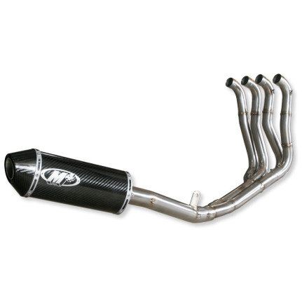 M4 RACE FULL SYSTEM WITH CARBON FIBER CANISTER 2007-08 Suzuki GSX-R1000