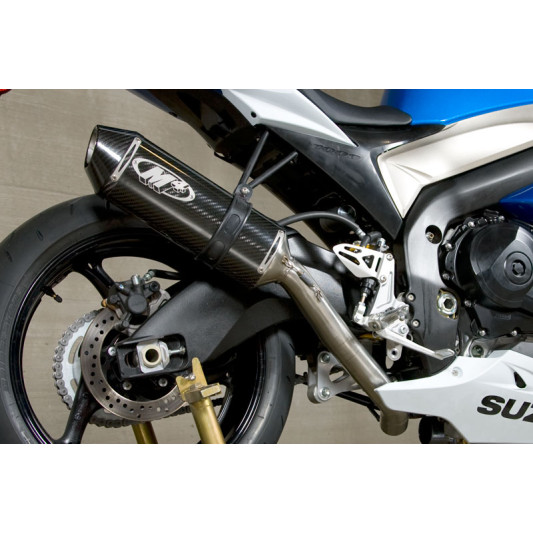M4 FULL SYSTEM WITH CARBON FIBER CANISTER 2009-11 Suzuki GSX-R1000