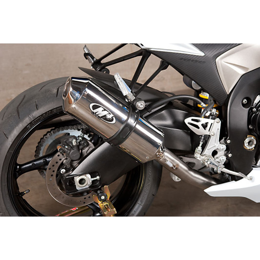 M4 FULL SYSTEM WITH POLISHED CANISTER 2009-11 Suzuki GSX-R1000
