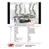 M4 FULL SYSTEM WITH BLACK GP CANISTER 2009-11 Suzuki GSX-R1000