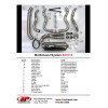 M4 FULL SYSTEM WITH POLISHED CANISTER 2009-11 Suzuki GSX-R1000