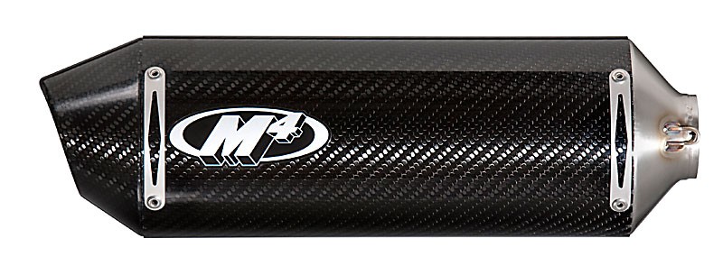 M4 FULL SYSTEM WITH CARBON FIBER CANISTER 2009-11 Suzuki GSX-R1000