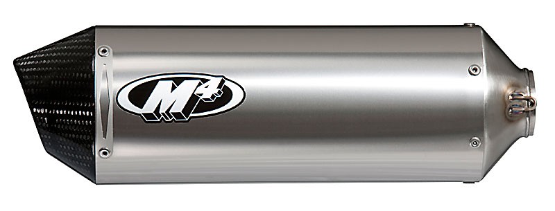 M4 RACE FULL SYSTEM WITH TITANIUM CANISTER 2007-08 Suzuki GSX-R1000