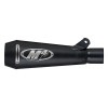 M4 Black GP Slip-On 2007-08 Suzuki GSX-R1000