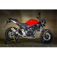 M4 FULL SYSTEM WITH TITANIUM CANISTER - 2017-2023 Suzuki SV650/X M4 FULL SYSTEM WITH TITANIUM CANISTER - 2017-2023 Suzuki SV650/X
