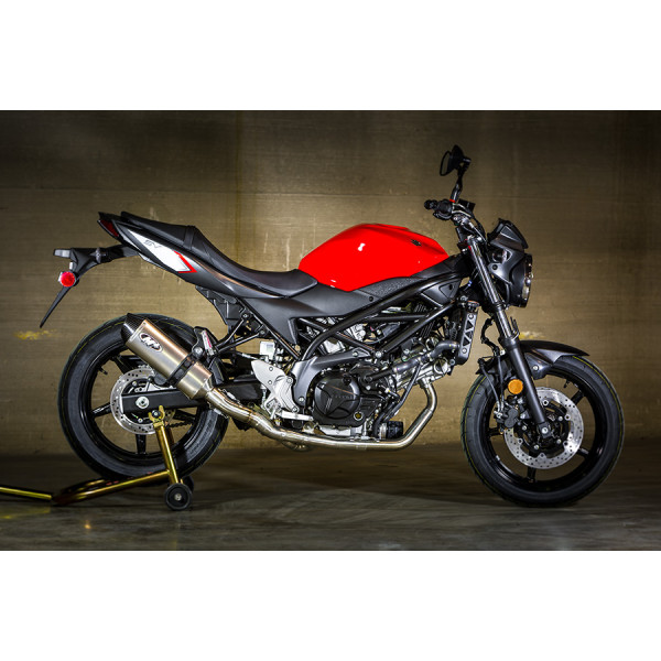 M4 RACE FULL SYSTEM WITH TITANIUM CANISTER - 2017-2023 Suzuki SV650/X M4 RACE FULL SYSTEM WITH TITANIUM CANISTER - 2017-2023 Suzuki SV650/X