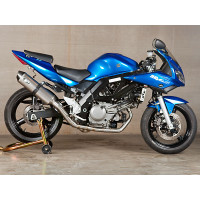 M4 RACE FULL SYSTEM WITH TITANIUM CANISTER 2004-10 Suzuki SV650