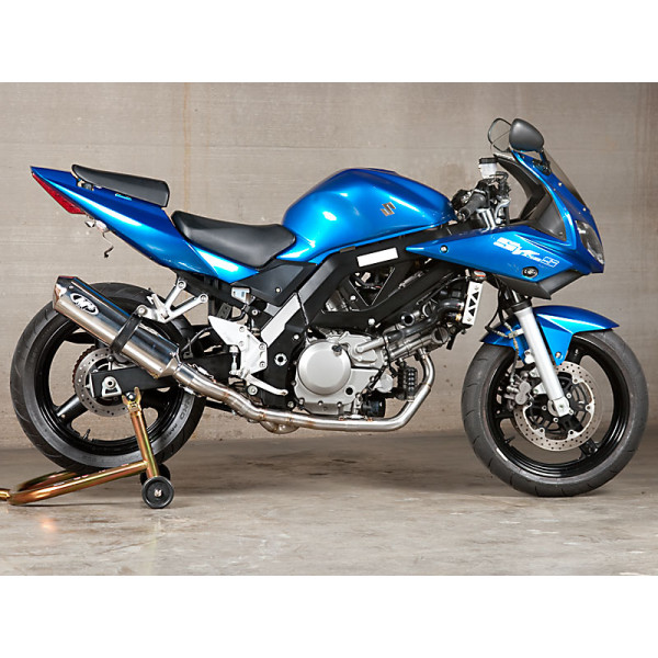 M4 FULL SYSTEM WITH POLISHED CANISTER - 2003 Suzuki SV650