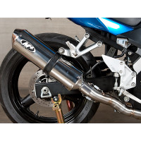 M4 FULL SYSTEM WITH POLISHED CANISTER - 2003 Suzuki SV650