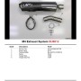 M4 SLIP-ON SYSTEM WITH POLISHED CANISTER - 2003 Suzuki SV650