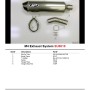 M4 SLIP-ON SYSTEM WITH TITANIUM CANISTER 2004-10 Suzuki SV650