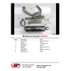 M4 FULL SYSTEM WITH POLISHED CANISTER - 2003 Suzuki SV650
