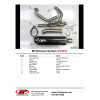 M4 FULL SYSTEM WITH CARBON CANISTER 2004-10 Suzuki SV650