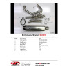 M4 FULL SYSTEM WITH TITANIUM CANISTER 2004-10 Suzuki SV650