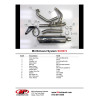 M4 RACE FULL SYSTEM WITH POLISHED CANISTER - 2003 Suzuki SV650