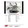 M4 RACE FULL SYSTEM WITH CARBON FIBER CANISTER - 2003 Suzuki SV650