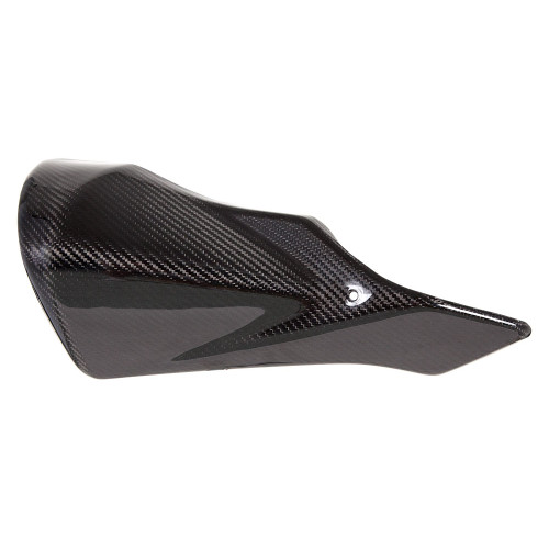 M4 CARBON FIBER HEAT SHIELD - GP And Tech1 Slip-On Heat Shield - Suzuki GSX-R600 / GSX-R750