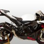 M4 Exhaust Full System with Titanium Midpipe and Tech1 Carbon Canister 2011-2024 Suzuki GSX-R600 / 750