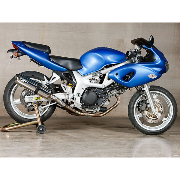 M4 SLIP-ON WITH POLISHED CANISTER 1999-02 Suzuki SV650