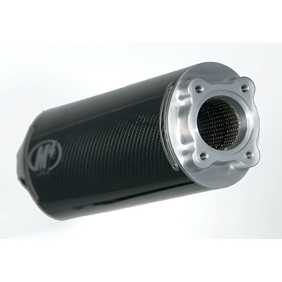 M4 Exhaust Bolt-On Carbon Fiber Canister 2001-03 Suzuki GSX-R600 M4 Exhaust Bolt-On Carbon Fiber Canister 2001-03 Suzuki GSX-R600