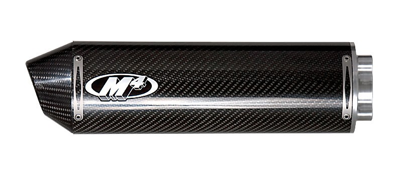 M4 Exhaust Bolt-On Carbon Fiber Canister 2001-03 Suzuki GSX-R600