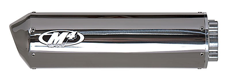 M4 Exhaust Bolt-On Polished Canister 2001-03 Suzuki GSX-R600