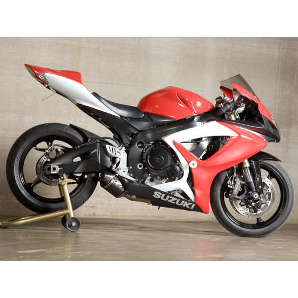 M4 STREET SLAYER SLIP-ON WITH CARBON CANISTER 2006-07 SUZUKI GSX-R600 M4 STREET SLAYER SLIP-ON WITH CARBON CANISTER 2006-07 SUZUKI GSX-R600