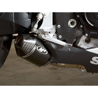  M4 STREET SLAYER SLIP-ON WITH CARBON CANISTER 2006-07 SUZUKI GSX-R600