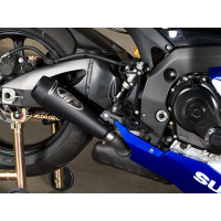 M4 SLIP-ON SYSTEM WITH BLACK CERAMIC GP CANISTER - 2008-10 Suzuki GSX-R750 M4 SLIP-ON SYSTEM WITH BLACK CERAMIC GP CANISTER - 2008-10 Suzuki GSX-R750