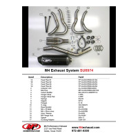 M4 Full System with Carbon Fiber Canister 2008-10 GSX-R600 M4 Full System with Carbon Fiber Canister 2008-10 GSX-R600