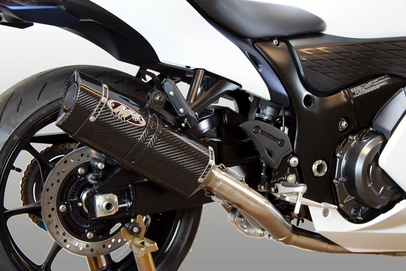 M4 Full System with Carbon Tech1 Canister - Suzuki Hayabusa (2008-2023)