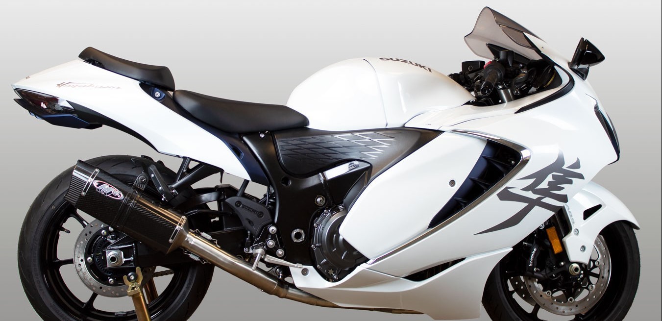 M4 Full System with Carbon Tech1 Canister - Suzuki Hayabusa (2008-2023)