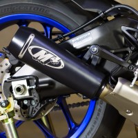 M4 BLACK GP2 SLIP-ON 2015-2023 Yamaha R1