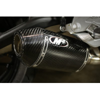 M4 SLIP-ON WITH CARBON FIBER CANISTER 2015-2020 Yamaha FZ-07/MT-07, 2016-2021 Yamaha XSR700