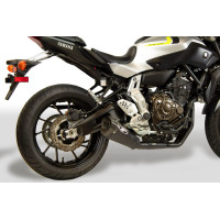 M4 Black RM1 Full System 2015-2023 Yamaha FZ-07/MT-07/XSR700