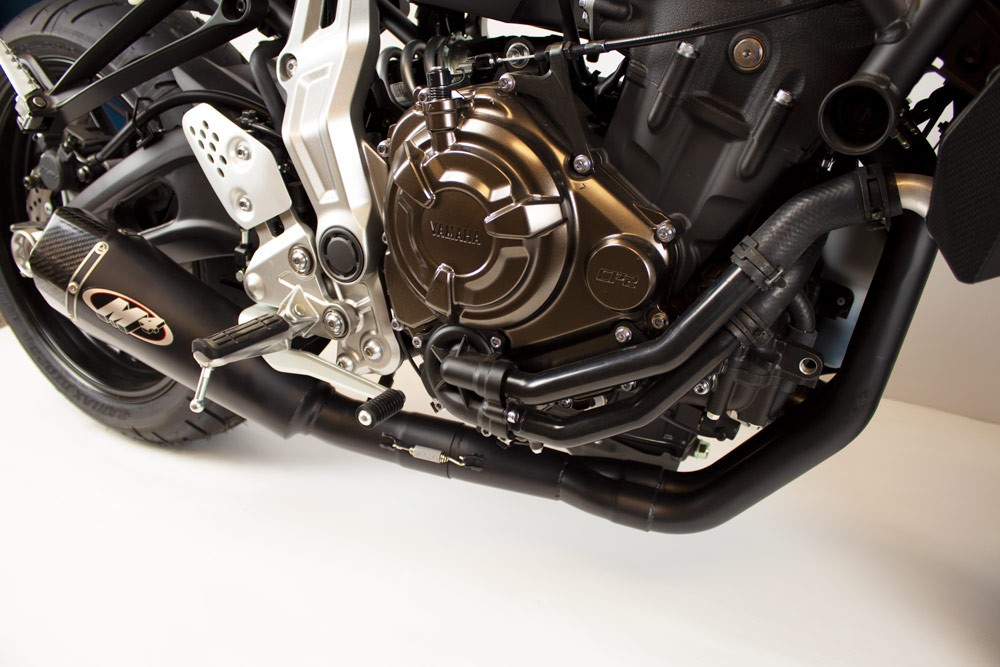 M4 Black RM1 Full System 2015-2023 Yamaha FZ-07/MT-07/XSR700