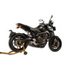 M4 ALL BLACK FULL SYSTEM W/ RM1 STYLE CANISTER - 2014-2020 Yamaha FZ-09/MT-09, 2016-2021 Yamaha XSR900
