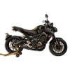 M4 ALL BLACK FULL SYSTEM W/ RM1 STYLE CANISTER - 2014-2020 Yamaha FZ-09/MT-09, 2016-2021 Yamaha XSR900