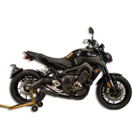  M4 ALL BLACK FULL SYSTEM W/ RM1 STYLE CANISTER - 2014-2020 Yamaha FZ-09/MT-09, 2016-2021 Yamaha XSR900